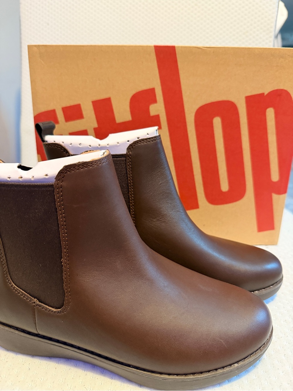 Fitflop Brown Chelsea Ankle Boots for Women